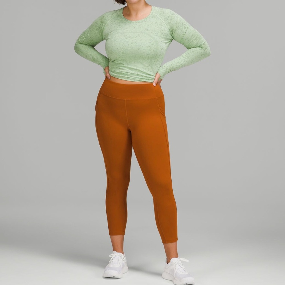 Lululemon Invigorate High Rise 25’ Legging - Butternut Brown